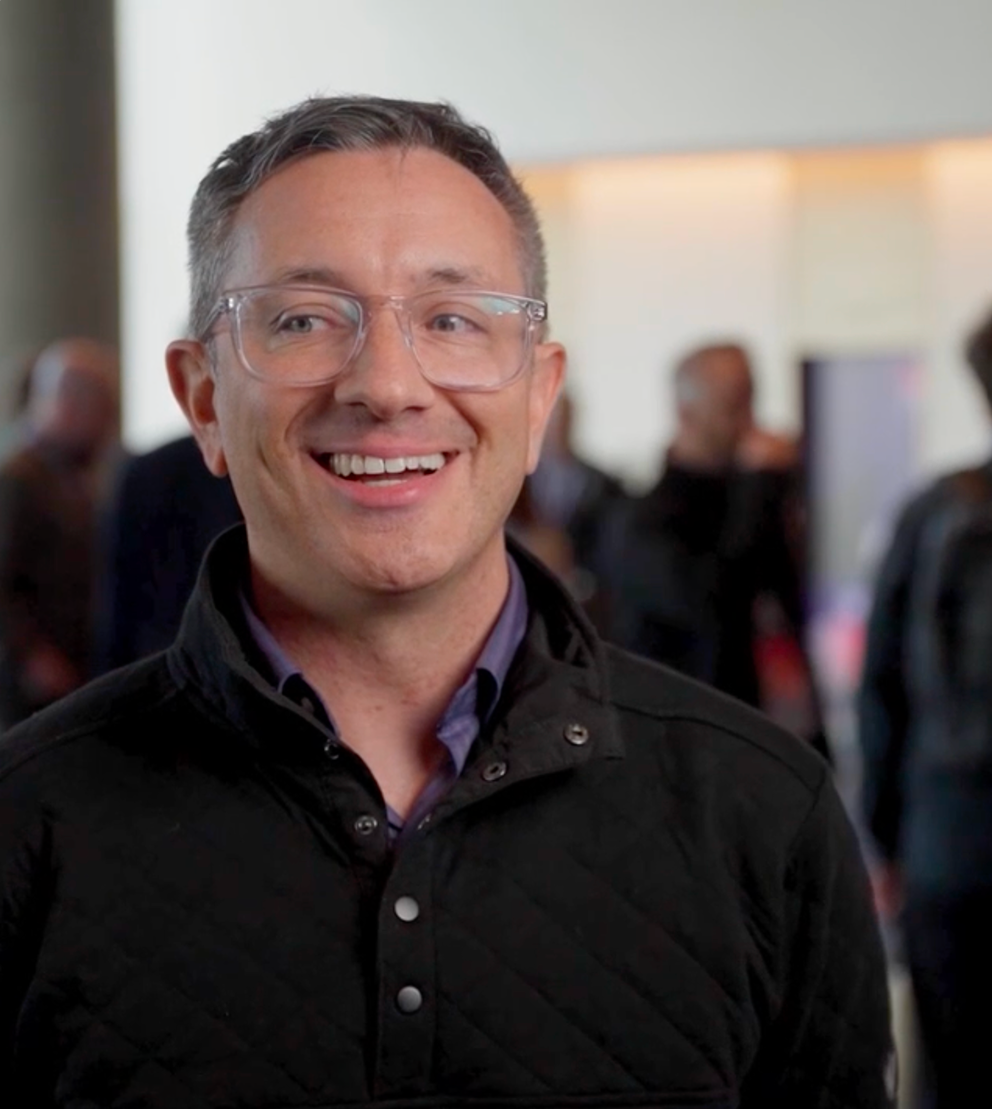 Chris Morse smiling at a RainFocus event