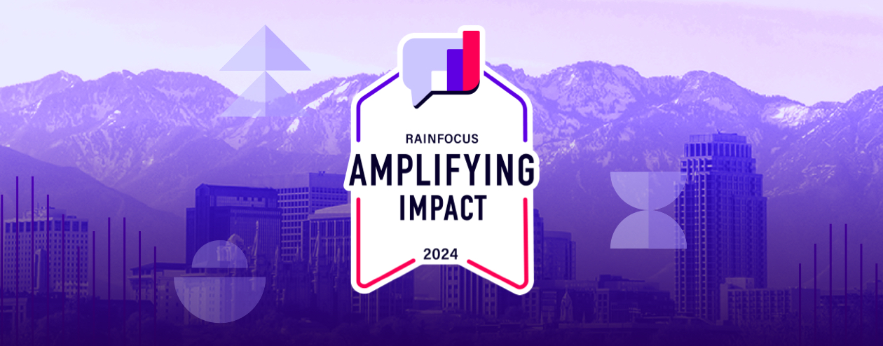 RainFocus amplifying impact 2024 - INSIGHT 2024 announcement