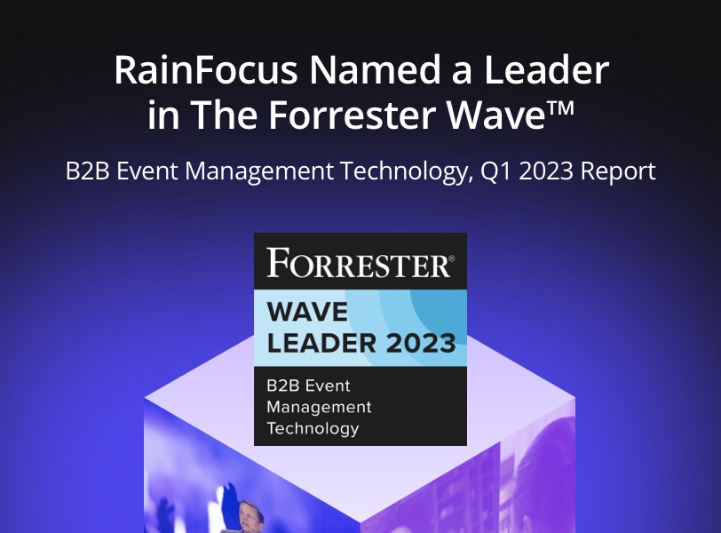 RainFocus Named a Leader in the Forrester Wave™ Graphic